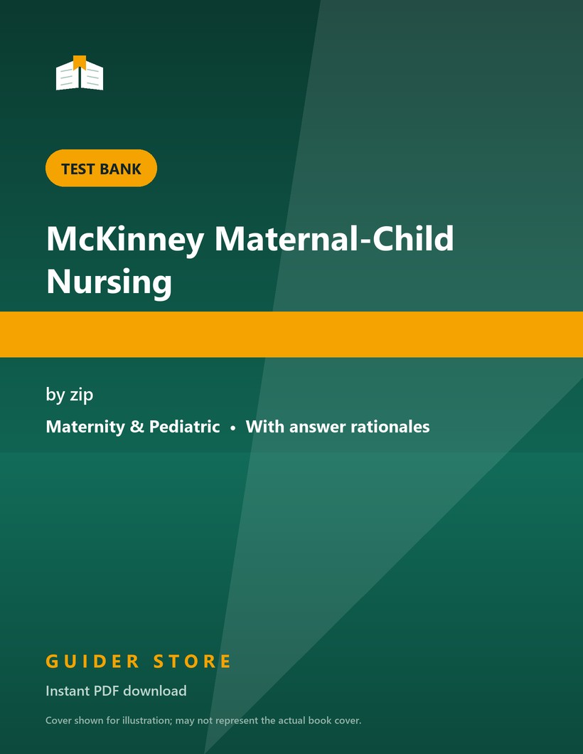 McKinney Maternal-Child Nursing - Guider Store