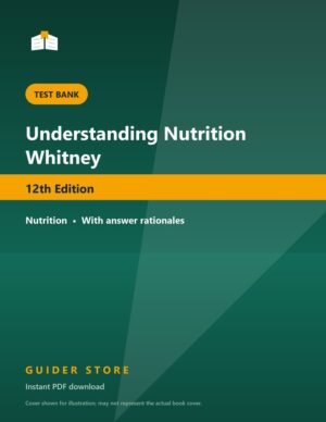 Understanding Nutrition Whitney 12th Edition - Guider Store