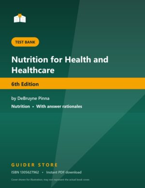 Nutrition for Health and Healthcare 6th Edition - Guider Store