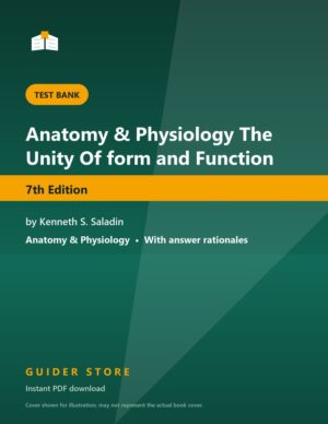 Anatomy & Physiology The Unity Of form and Function 7th Edition - Guider Store