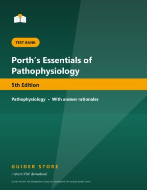 Porth’s Essentials of Pathophysiology 5th Edition - Guider Store