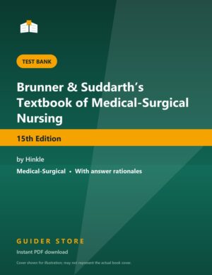 Brunner & Suddarth’s Textbook of Medical-Surgical Nursing 15th Edition - Guider Store