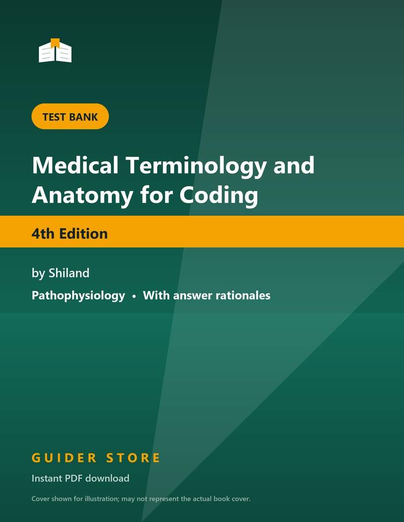 Medical Terminology and Anatomy for Coding 4th Edition - Guider Store