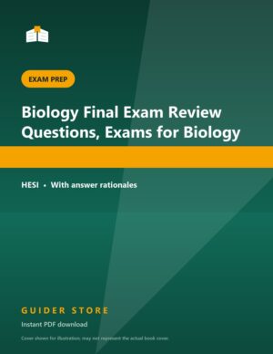 Biology Final Exam Review Questions, Exams for Biology - Guider Store