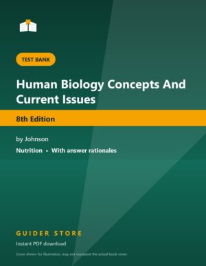 Human Biology Concepts And Current Issues 8th Edition - Guider Store
