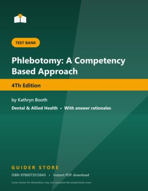Phlebotomy: A Competency Based Approach 4Th Edition - Guider Store
