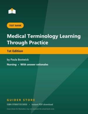Medical Terminology Learning Through Practice 1st Edition - Guider Store
