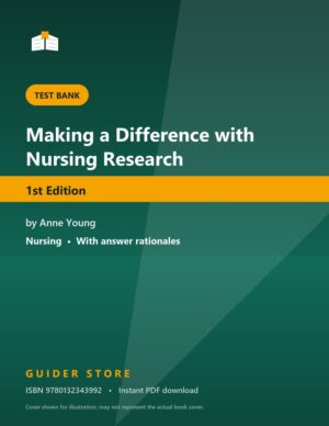Making a Difference with Nursing Research 1st Edition - Guider Store