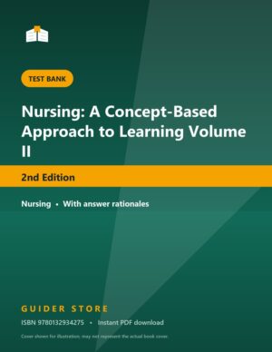 Nursing: A Concept-Based Approach to Learning Volume II 2nd Edition - Guider Store
