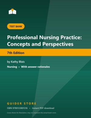 Professional Nursing Practice: Concepts and Perspectives 7th Edition - Guider Store