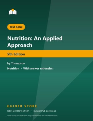 Nutrition: An Applied Approach 5th Edition - Guider Store