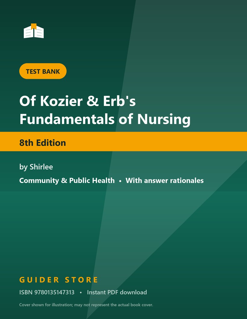 Of Kozier & Erb's Fundamentals of Nursing 8th Edition - Guider Store