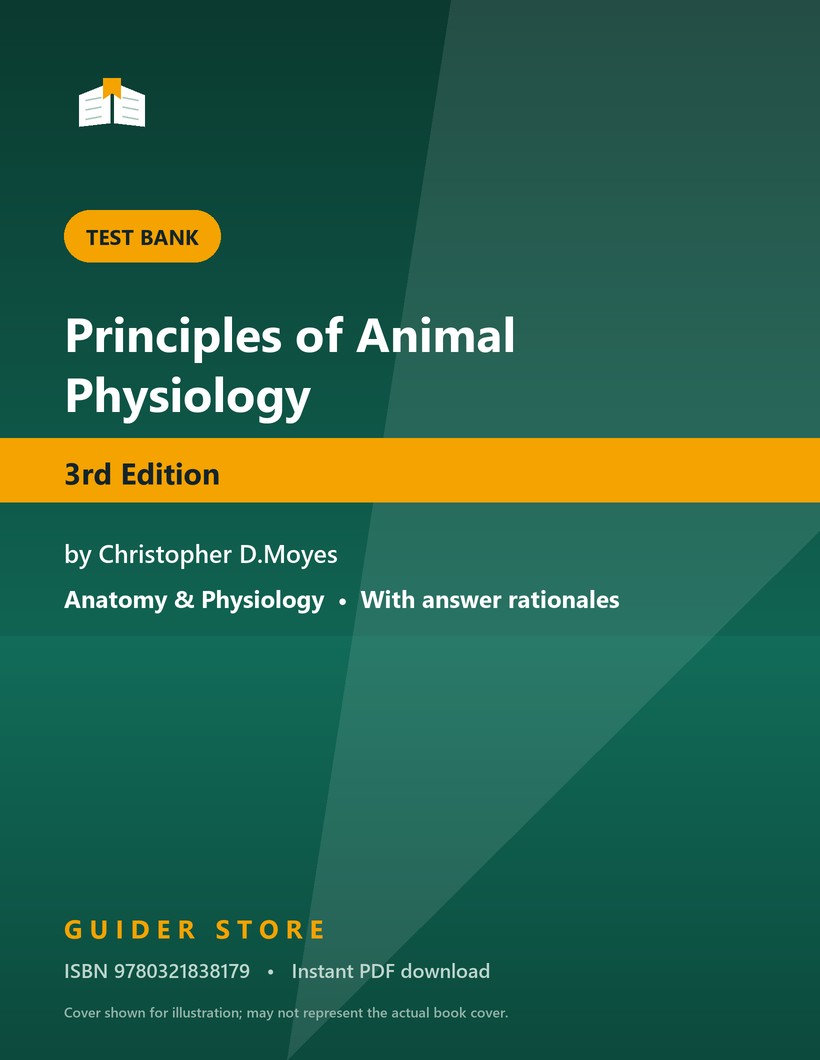 Principles of Animal Physiology 3rd Edition - Guider Store