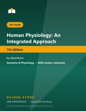 Human Physiology: An Integrated Approach 7th Edition - Guider Store