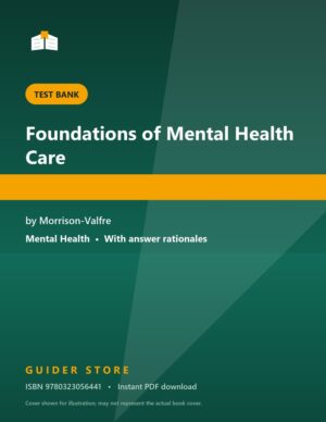 Foundations of Mental Health Care - Guider Store