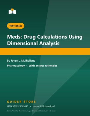 Meds: Drug Calculations Using Dimensional Analysis - Guider Store