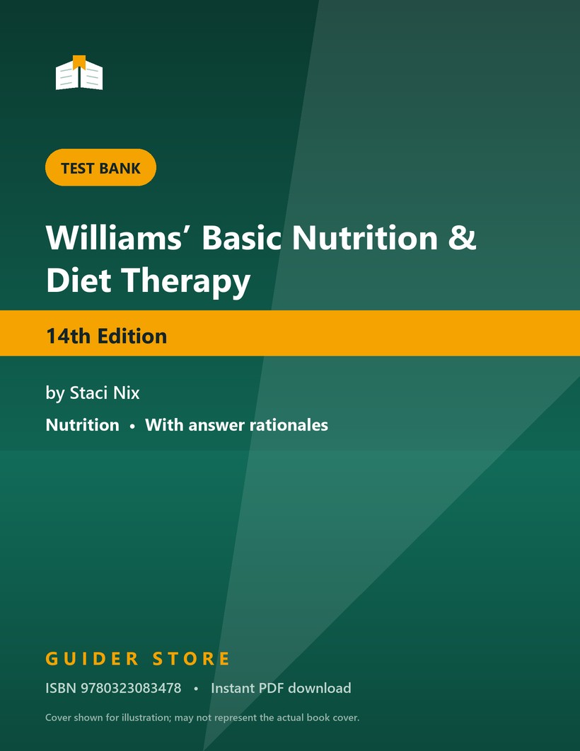 Williams’ Basic Nutrition & Diet Therapy 14th Edition - Guider Store