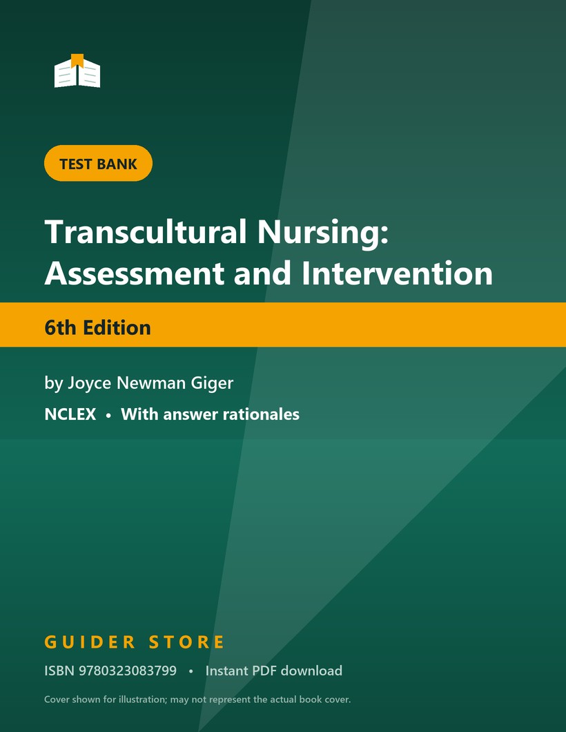 Transcultural Nursing: Assessment and Intervention 6th Edition - Guider Store