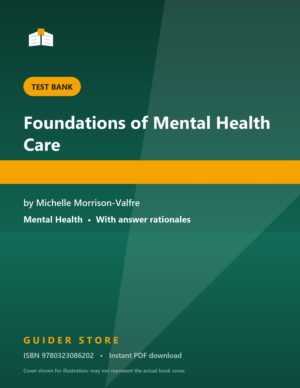 Foundations of Mental Health Care - Guider Store