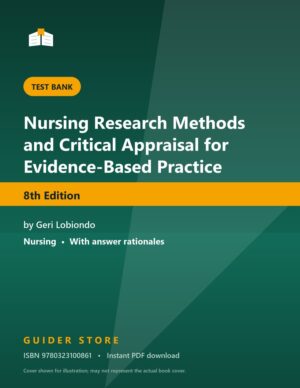 Nursing Research Methods and Critical Appraisal for Evidence-Based Practice 8th Edition - Guider Store