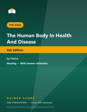 The Human Body In Health And Disease 6th Edition - Guider Store