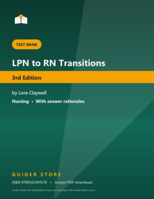 LPN to RN Transitions 3rd Edition - Guider Store