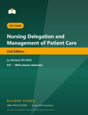 Nursing Delegation and Management of Patient Care 2nd Edition - Guider Store