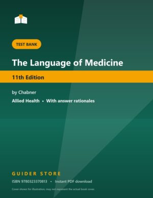 The Language of Medicine 11th Edition - Guider Store