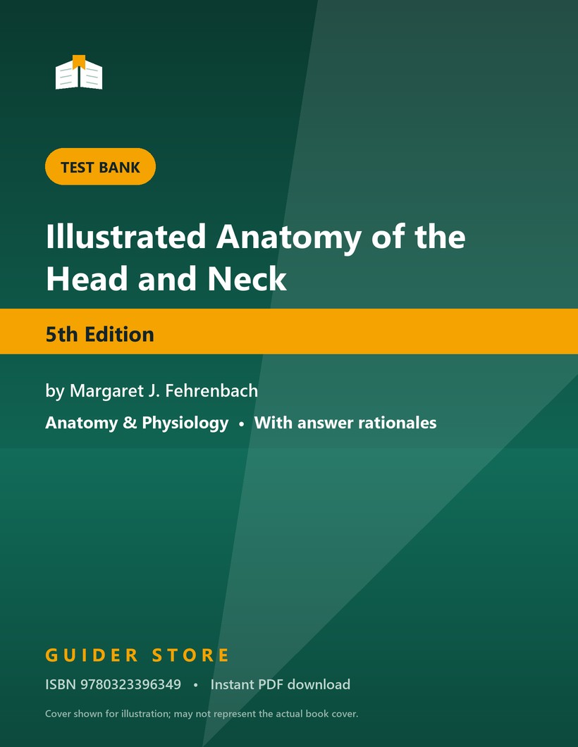 Illustrated Anatomy of the Head and Neck 5th Edition - Guider Store