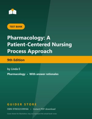 Pharmacology: A Patient-Centered Nursing Process Approach 9th Edition - Guider Store