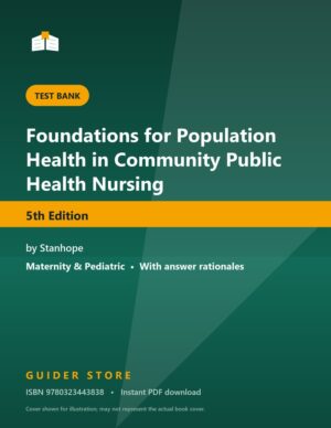 Foundations for Population Health in Community Public Health Nursing 5th Edition - Guider Store
