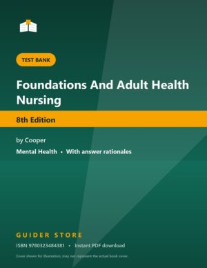 Foundations And Adult Health Nursing 8th Edition - Guider Store