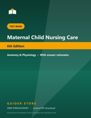 Maternal Child Nursing Care 6th Edition - Guider Store