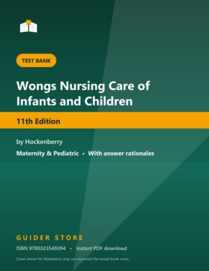 Wongs Nursing Care of Infants and Children 11th Edition - Guider Store