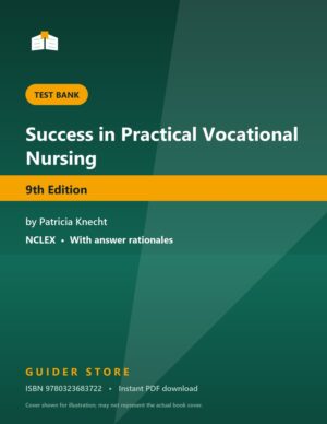 Success in Practical Vocational Nursing 9th Edition - Guider Store