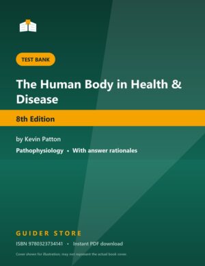 The Human Body in Health & Disease 8th Edition - Guider Store