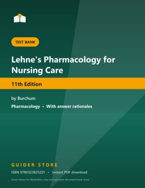 Lehne's Pharmacology for Nursing Care 11th Edition - Guider Store