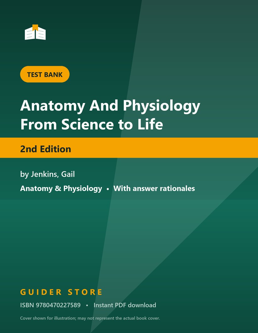 Anatomy And Physiology From Science to Life 2nd Edition - Guider Store