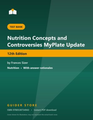 Nutrition Concepts and Controversies MyPlate Update 12th Edition - Guider Store
