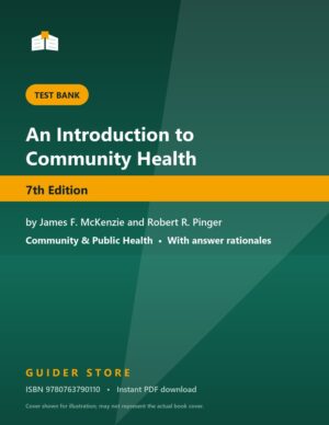 An Introduction to Community Health 7th Edition - Guider Store