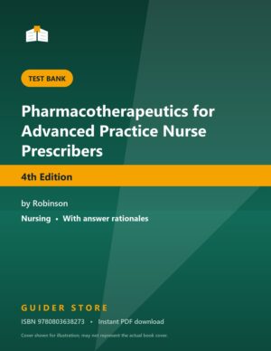 Pharmacotherapeutics for Advanced Practice Nurse Prescribers 4th Edition - Guider Store