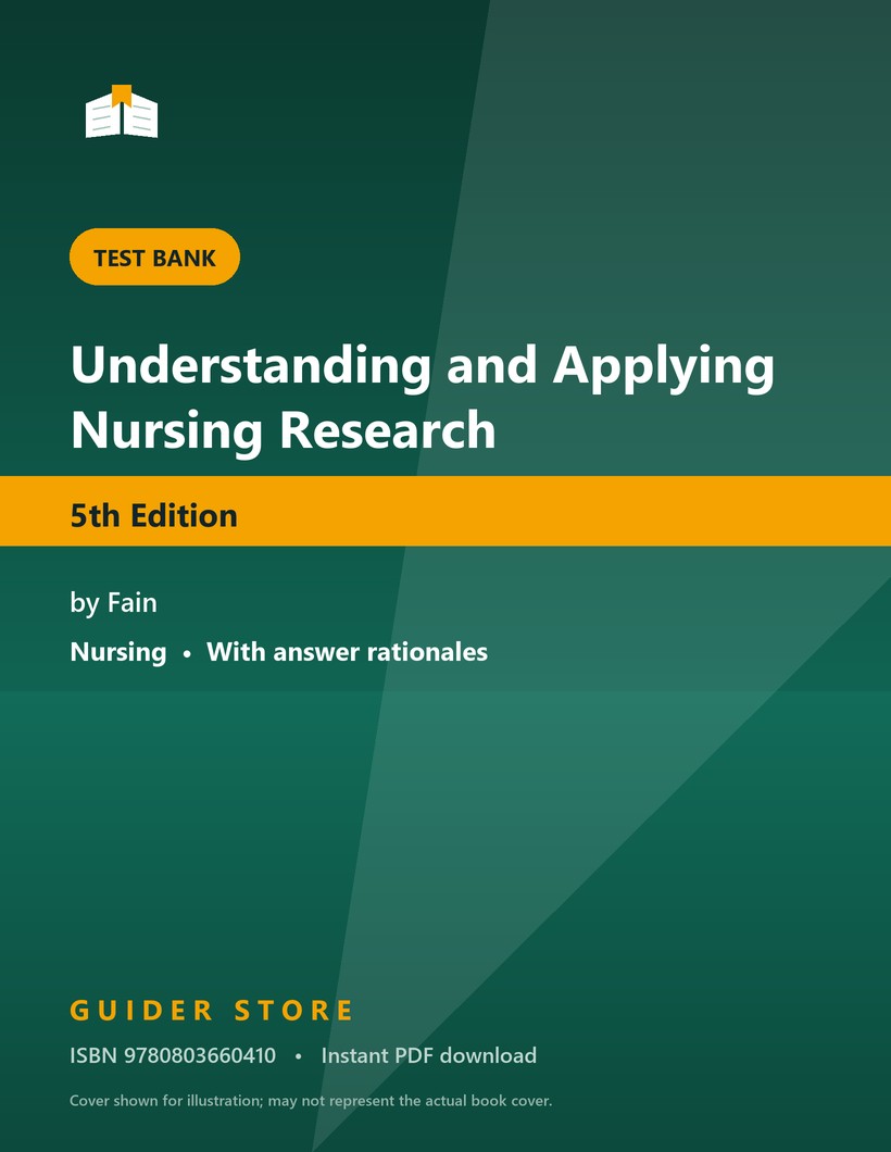 Understanding and Applying Nursing Research 5th Edition - Guider Store