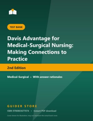 Davis Advantage for Medical-Surgical Nursing: Making Connections to Practice 2nd Edition - Guider Store