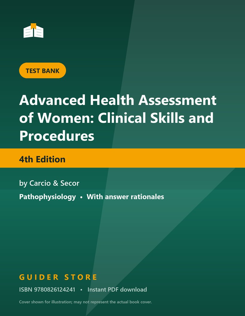 Advanced Health Assessment of Women: Clinical Skills and Procedures 4th Edition - Guider Store