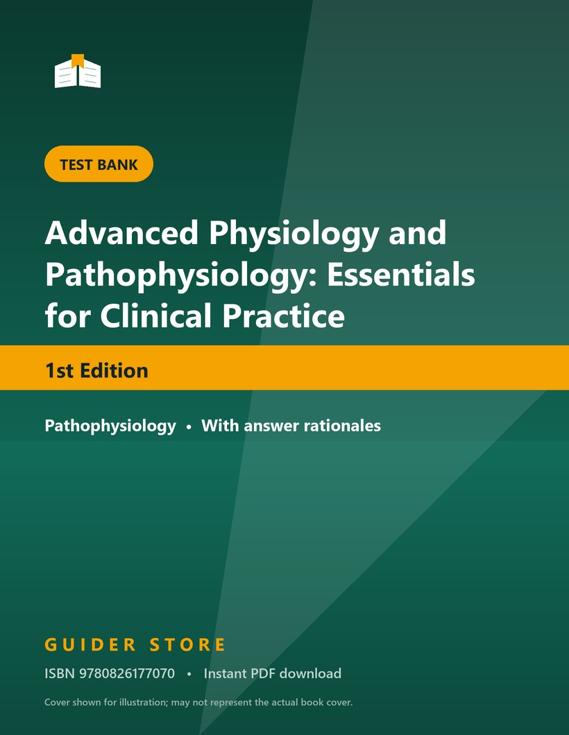 Advanced Physiology and Pathophysiology: Essentials for Clinical Practice 1st Edition - Guider Store