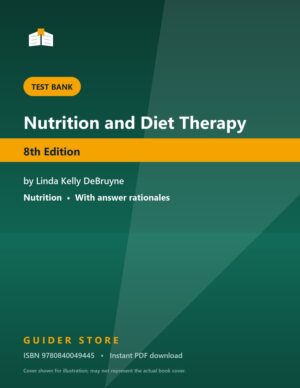 Nutrition and Diet Therapy 8th Edition - Guider Store