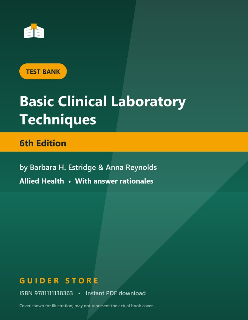 Basic Clinical Laboratory Techniques 6th Edition - Guider Store