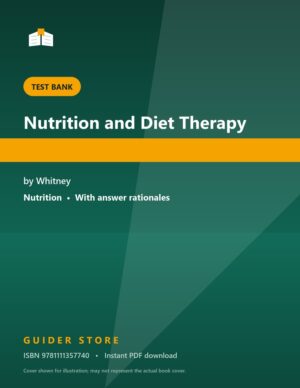 Nutrition and Diet Therapy - Guider Store