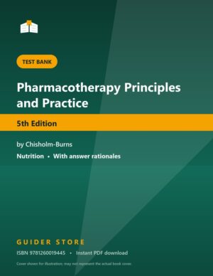 Pharmacotherapy Principles and Practice 5th Edition - Guider Store