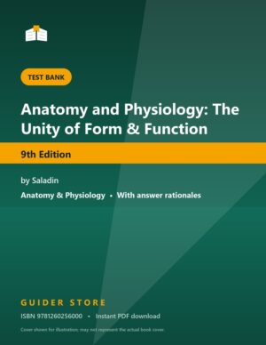 Anatomy and Physiology: The Unity of Form & Function 9th Edition - Guider Store